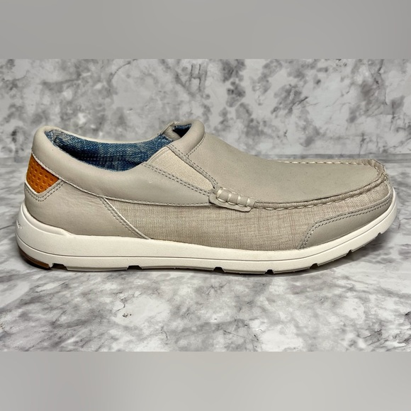 Tommy Bahama Paradise Around Slip On Men’s Beige Casual Loafers Shoes Size 8 - Picture 1 of 8